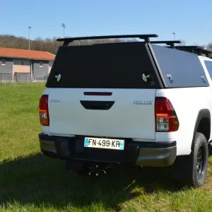 Capota de alumínio 1 ROCKALU Ford Ranger 2012-2022 Cabine Simples (sem pintura) - Imagem 3