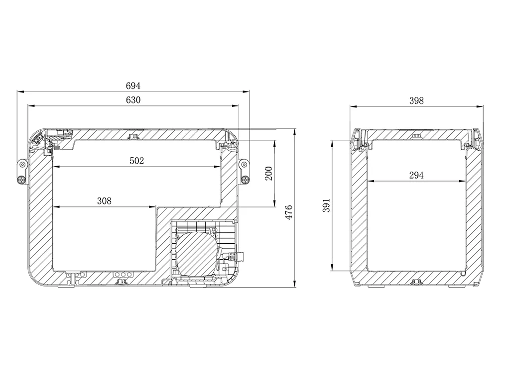 Refrigerador/congelador Dometic CFX3 45 - Imagen 7