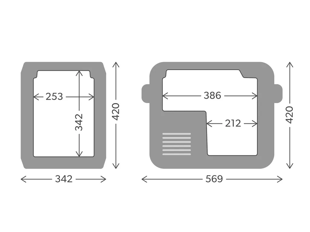 Dometic CFX3 25 Fridge/Freezer - Image 7