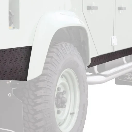 Protección para travesaño para Land Rover Defender 110 (1983-2016) / Negro