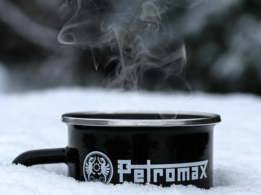 Mug émaillé / Noir - Image 2