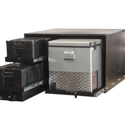 Alternative view of Combo Cub 4-Box Drawer Unit and Sliding Refrigerator Tray