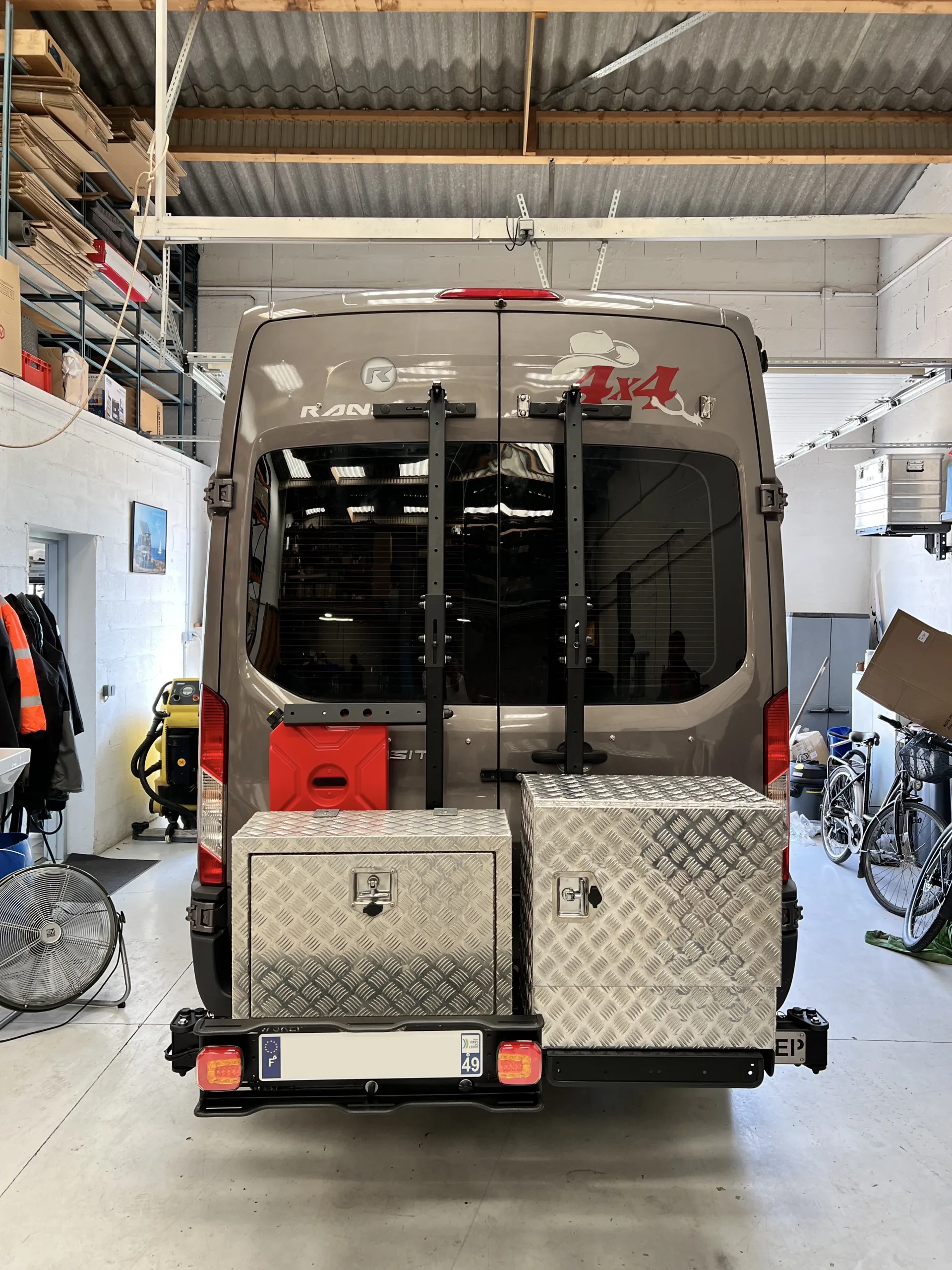 Soporte multiusos Jacquard Ford Transit Custom SINGLE ARM