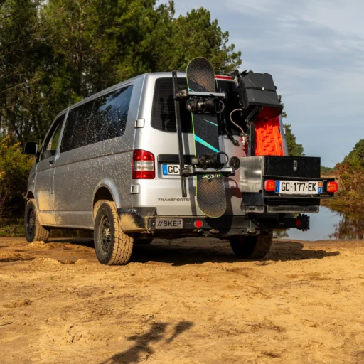 Jacquard-Mehrzweckstütze VW T5 bis T6.1 SINGLE ARM