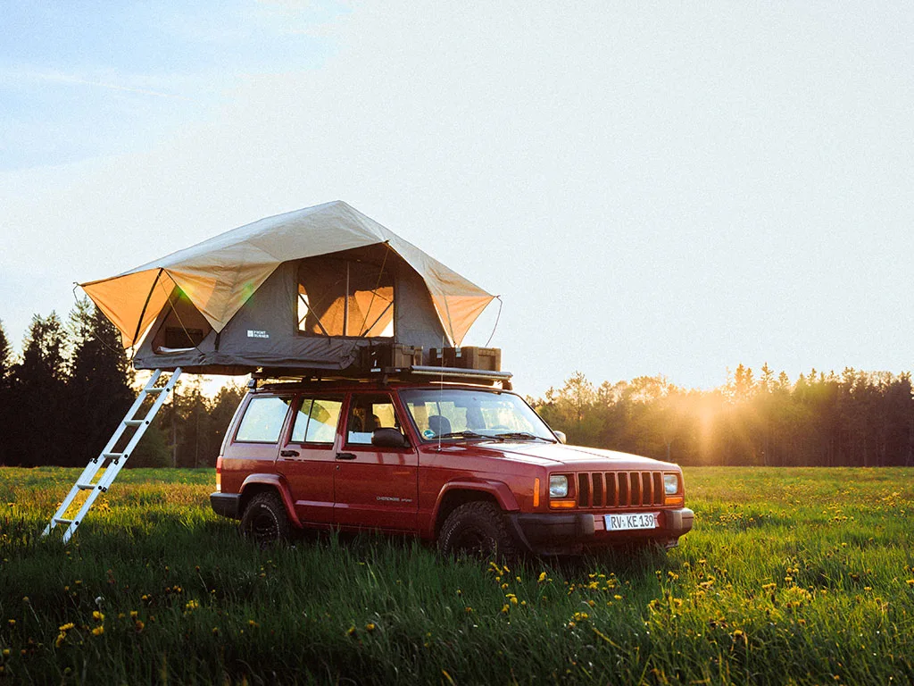 Slimline II / Hoher Dachträger für Jeep Cherokee Sport XJ - Bild 6