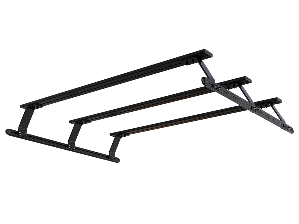 Barras de techo triple para Chevrolet Silverado Crew Cab caja corta (2007-actual) - Imagen 2