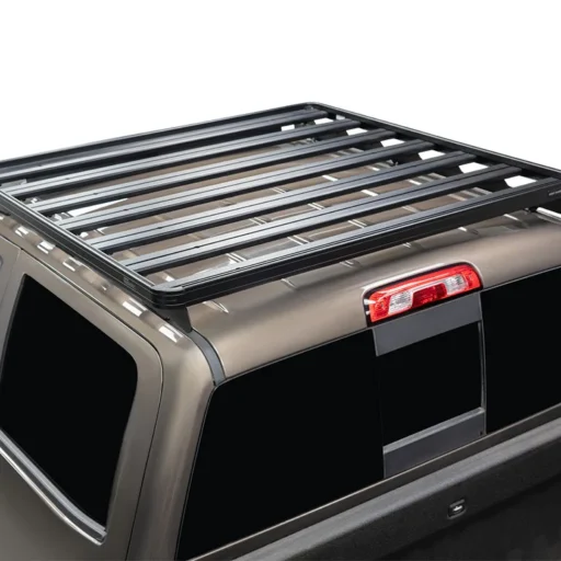 Vista alternativa di Roof Rack Slimline II per Chevrolet Silverado/GMC Sierra 1500/2500/3500 Crew Cab (2014-2018) - di Front Runner
