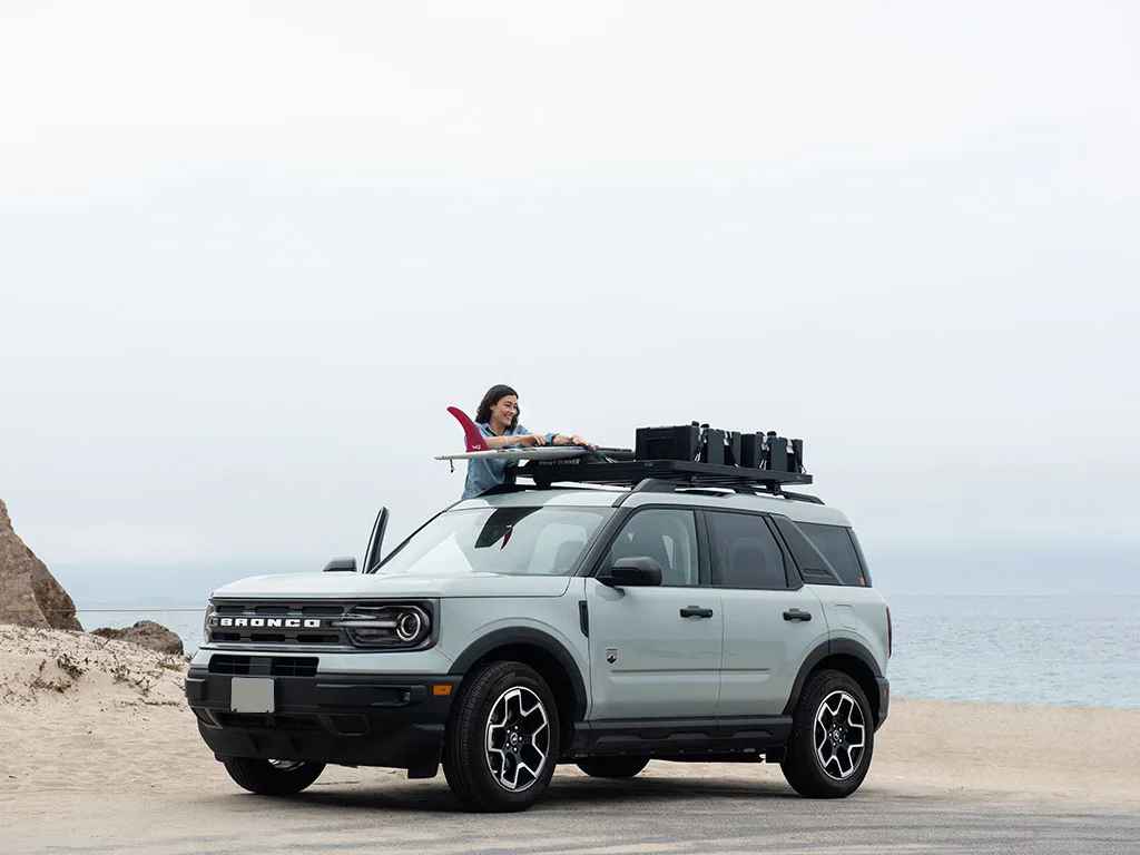 Baca de techo Slimline II para rieles Ford Bronco Sport (Base/Big Bend/ Outer Banks) (2021-actual) - Imagen 8