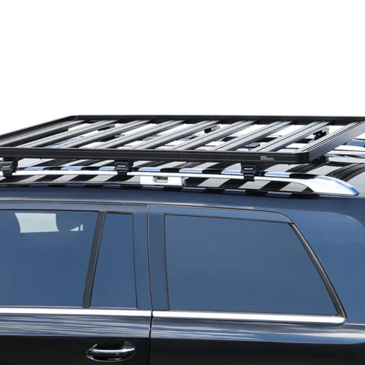 Alternative view of Baca de techo Slimline II para rieles de Mercedes-Benz GL (X164) (2006-2012)