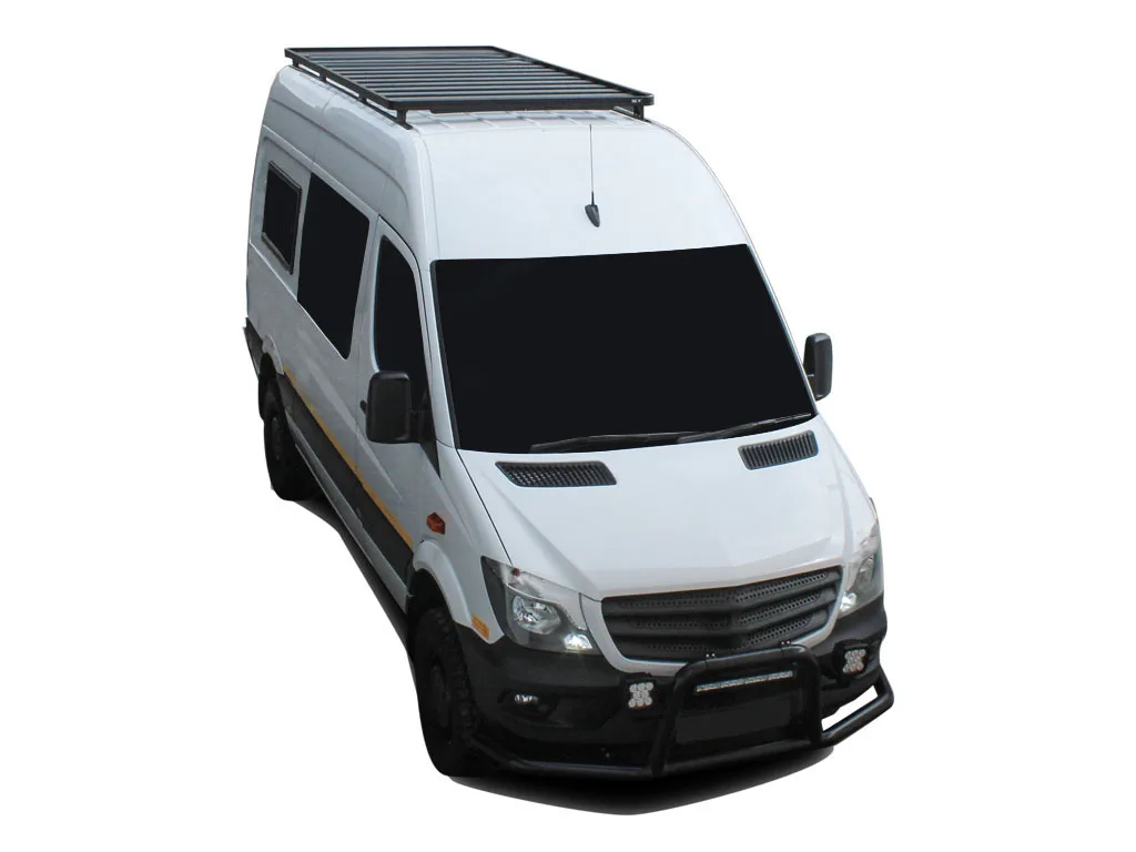 Baca de techo Slimline II / Alta para Volkswagen Crafter con pistas de fábrica - Imagen 2