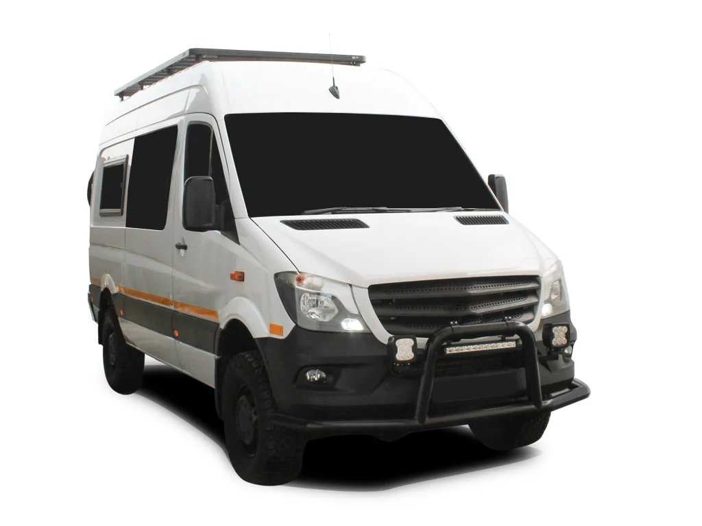 Baca de techo Slimline II / Alta para Volkswagen Crafter con pistas de fábrica
