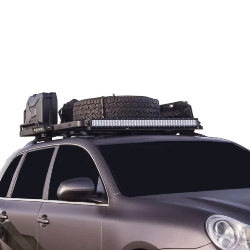 Alternative view of Baca de techo Slimline II  para rieles de  Porsche Cayenne (2002-2010)