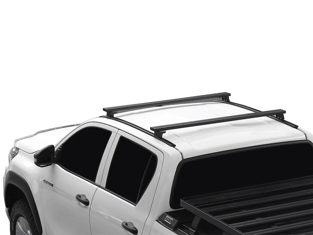 Barras de techo con pista y pies para Toyota Hilux Revo DC (2016-actual) - Imagen 2