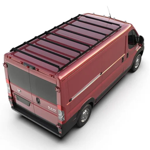 Vista alternativa del portapacchi Slimpro Van per RAM Pro Master 1500 (136" WB/tetto basso) (2014-oggi)
