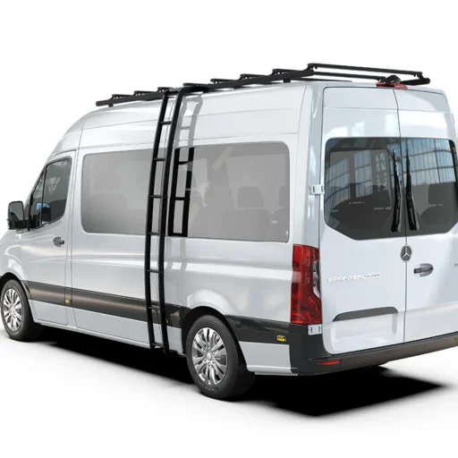 Alternative view of Escalera para baca Slimpro para van Mercedes-Benz Sprinter H2