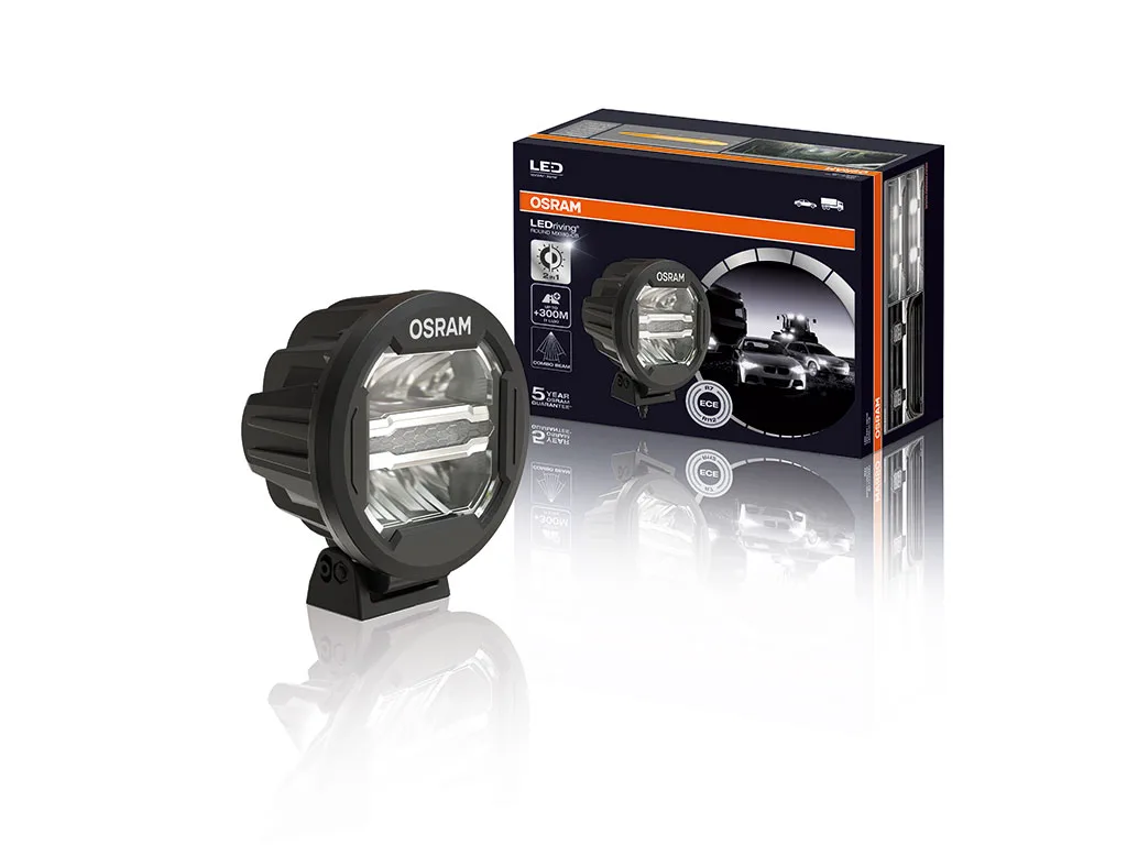 Luz LED de conducción de 7" MX180-CB / 12V/24V / Combo Beam - Imagen 2