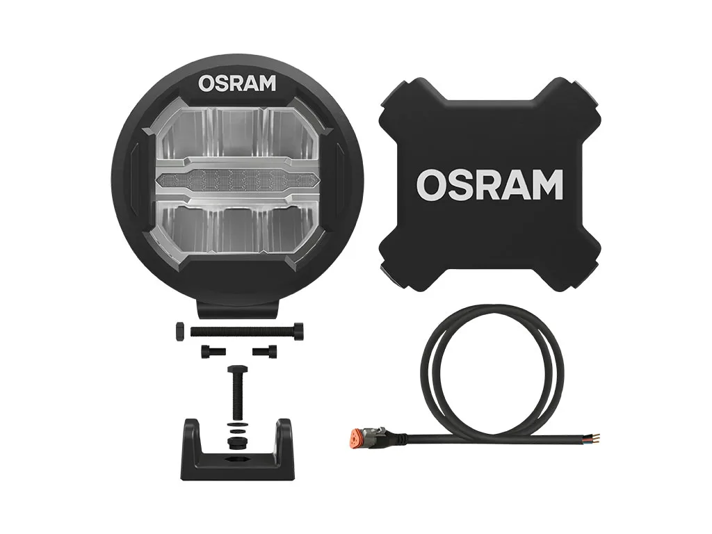 Luz LED de conducción de 7" MX180-CB / 12V/24V / Combo Beam - Imagen 5