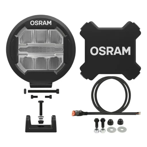 Alternative view of Luz LED OSRAM 7’’ Redonda MX180-CB / 12V/ 24V Rayo combinado y juego de montaje
