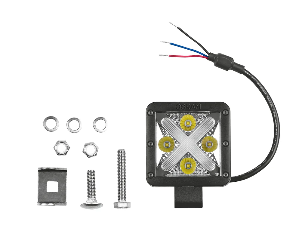 Cubo de luz LED de 4" MX85-WD / 12V / Haz ancho - Imagen 5