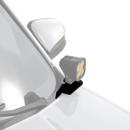 Soportes de luz de pilar A de montaje en zanja para Toyota 4Runner 5th Gen