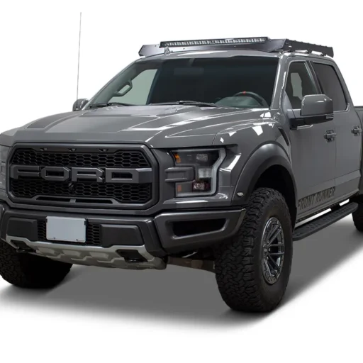 Alternative view of Deflector de viento para barra de luz Slimsport Rack 40” para Ford F150 Super Crew / con techo solar (2015-2020)