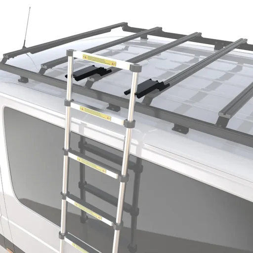 Soporte para escalera telescópica / Bacas Slimsport y Slimpro Van