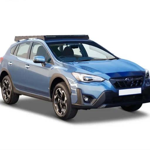 Alternatieve weergave van windgeleider voor 40 inch lichtbalk voor Slimsport dakrek op Subaru XV Crosstrek 2e generatie (GT) (2017-2023)