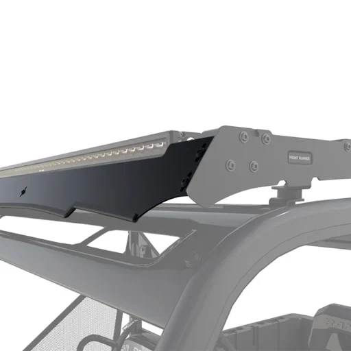Deflector de viento para baca Slimsport listo para barra de luz 40" para Polaris Ranger UTV (2018-actual)