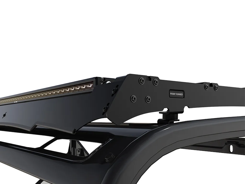 Deflector de viento para baca Slimsport listo para barra de luz 40" para Polaris Ranger UTV (2018-actual) - Imagen 3