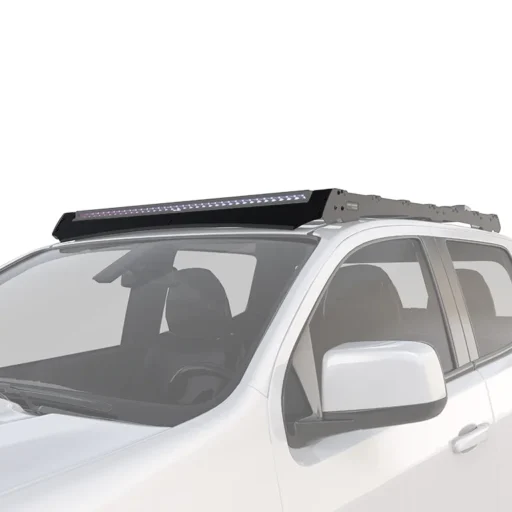 Deflector de viento para baca Slimsport con barra de luz de 40" para Chevrolet Colorado/GMC Canyon (2015-2022)
