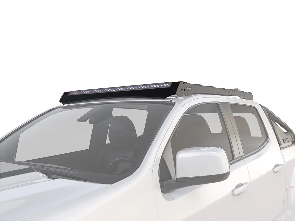 Deflector de viento para baca Slimsport con barra de luz de 40" para Chevrolet Colorado/GMC Canyon (2015-2022)