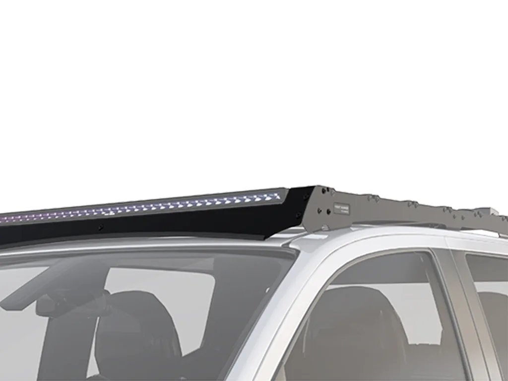 Deflector de viento para baca Slimsport con barra de luz de 40" para Chevrolet Colorado/GMC Canyon (2015-2022) - Imagen 3