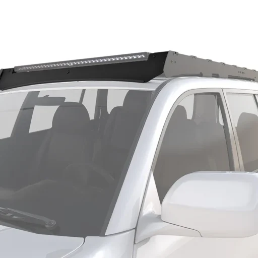 Deflector de viento para barra de luz de 40" para baca Slimsport para Toyota Land Cruiser 100 Series