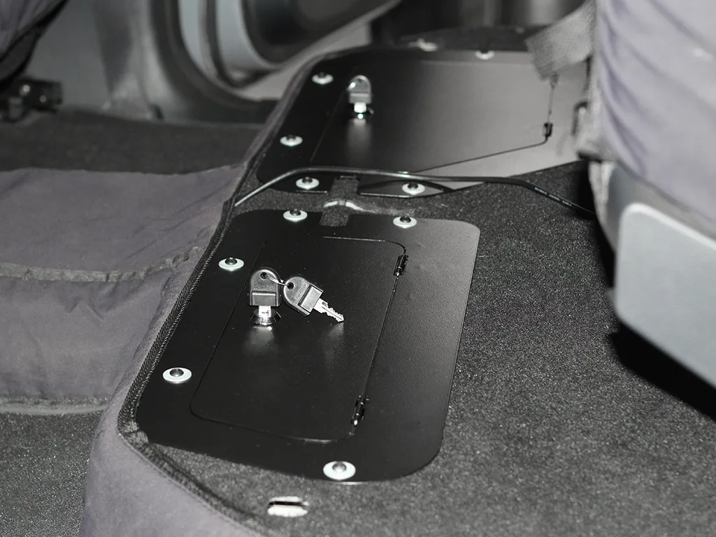 Caja fuerte debajo del asiento para una Ford Ranger Raptor (2020-2022) - Imagen 3