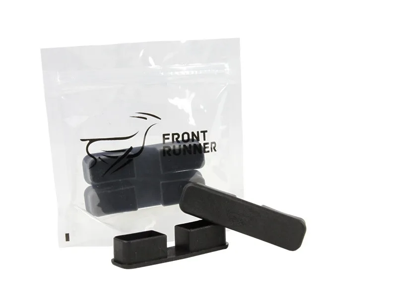 Jeu de capuchons en plastique pour convertir les barres transversales en barres de toit