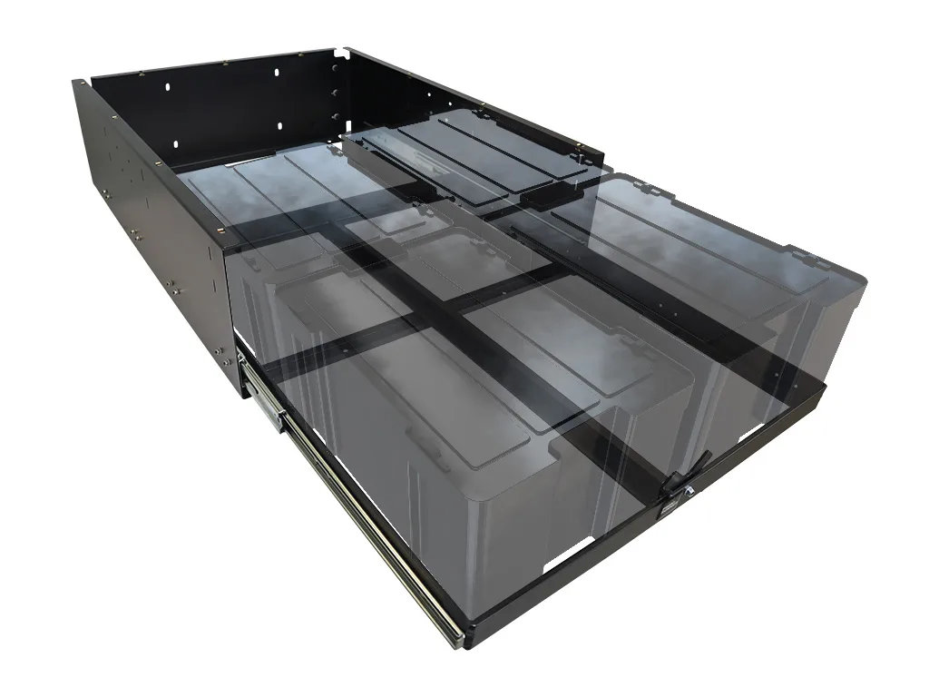 Cajonera para 4 cajas Cub / estrecho - Imagen 2