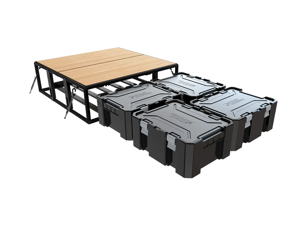 Juego de sistema de almacenamiento para 4 Cajas Wolf Pack Pro / Asimétrico