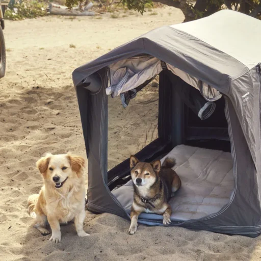 Alternative view of Caja inflable para perro Dometic K9 80 AIR
