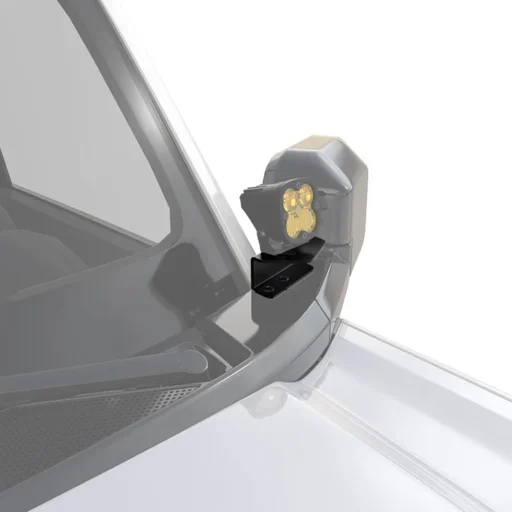 Soporte de luz de pilar A de montaje en zanja para Ford Bronco (2021-actual)