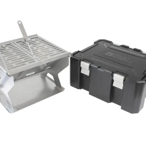 Juego de Parrilla para BBQ /Fogón + Caja Wolf Pack Pro
