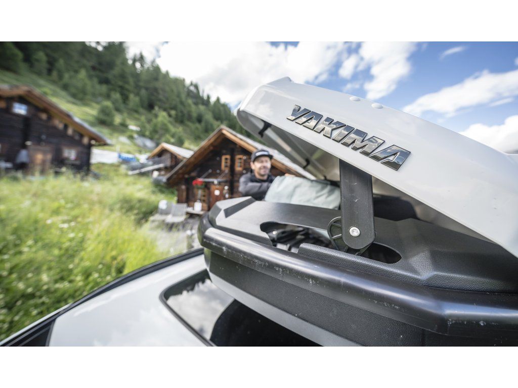 Dachbox Yakima Skytour 420 White Gloss – Bild 11
