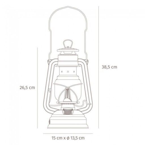 Alternative view of Lámpara Feuerhand Baby Special 276 LED Beige