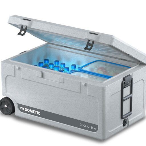 Alternative view of Hielera Dometic CI  86L/22.7Gal Cool-Ice con llantas / Piedra