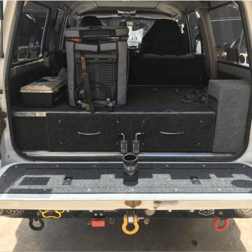 Cajón para portón trasero Land Cruiser 60 Series