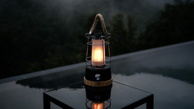 Linterna LED USB Cuerda Cáñamo Wild Land - Imagen 6
