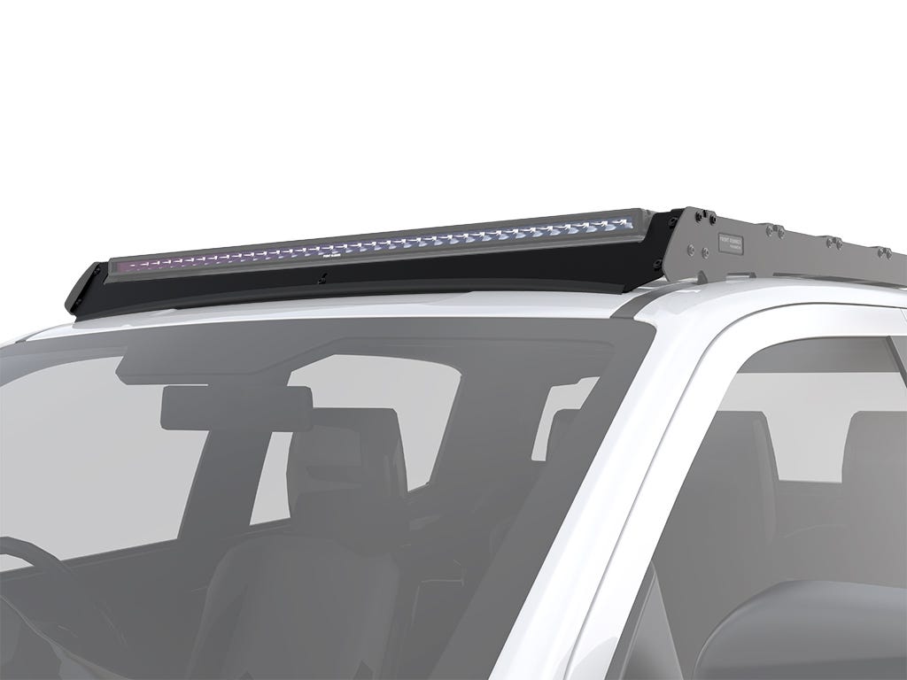 Deflector de viento para barra para luz de 40" para baca Slimsport para Isuzu D-Max (2020-actual)