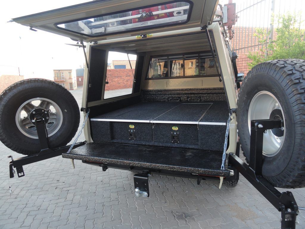 Blocos de gavetas Big Country para Toyota Land Cruiser 79 SC - Imagem 5