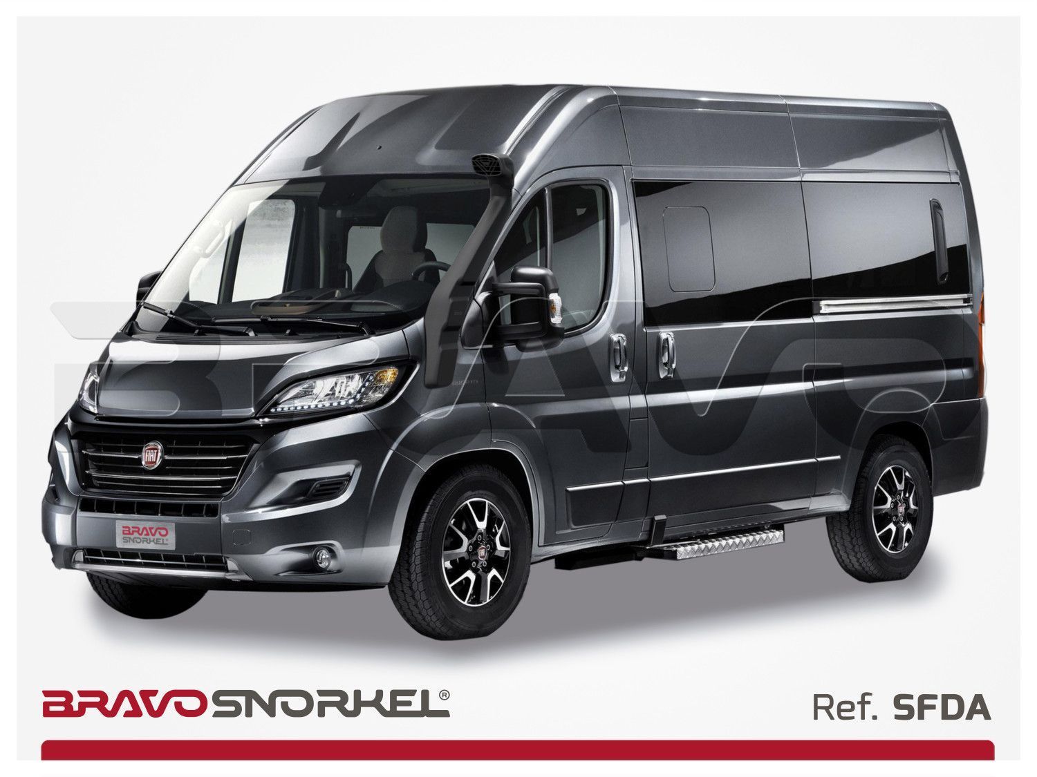 Snorkel Bravo Fiat Ducato / Citröen Jumper / Peugeot Boxer (2006+) - Image 3