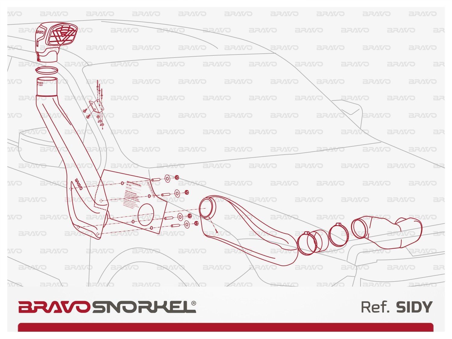 Snorkel Bravo Isuzu D-Max (2020-) Faros Halógenos - Imagen 3