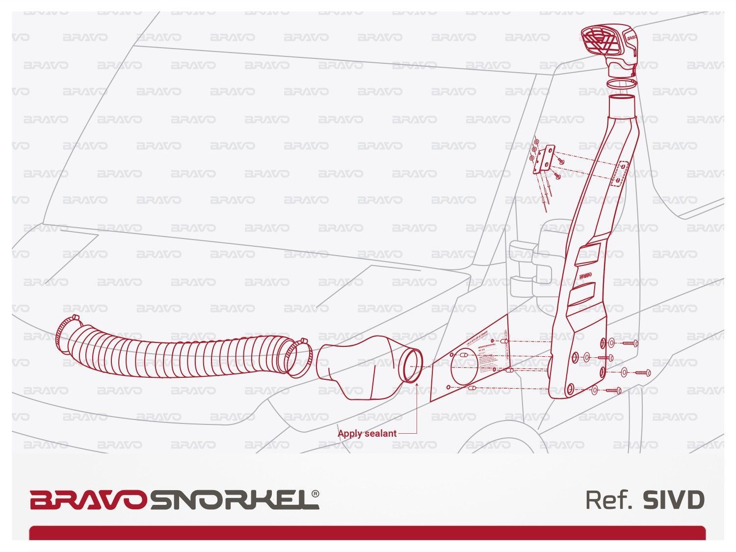Snorkel Bravo Iveco Daily (2014+) - Imagen 4